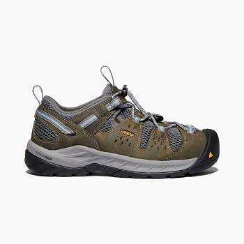 KEEN Atlanta Cool II ESD (Steel Toe) - Hnede Pracovne Cizmy Damske, K0563SK